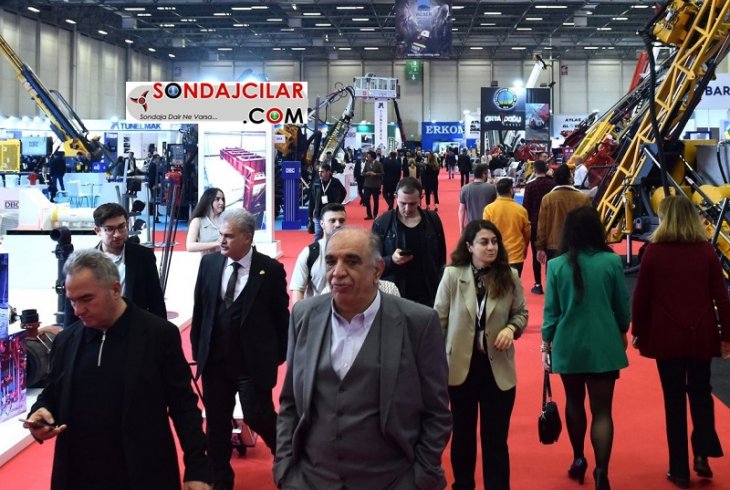 Sondaj firmaları Maden Türkiye Fuarında bir araya geldi