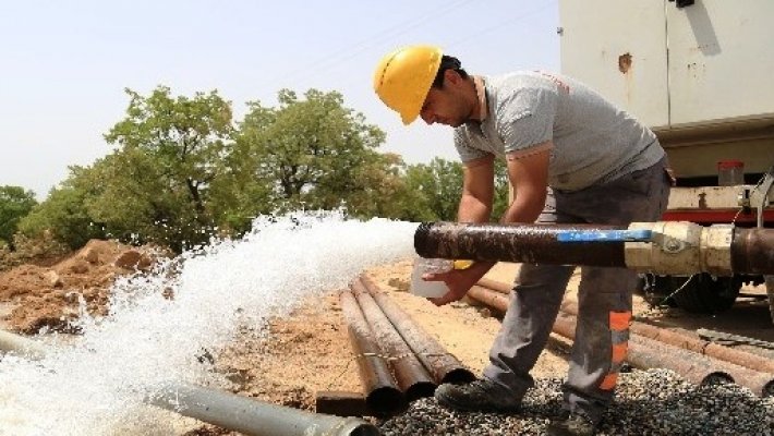 Denizli de içme suyu için sondaj çalışması