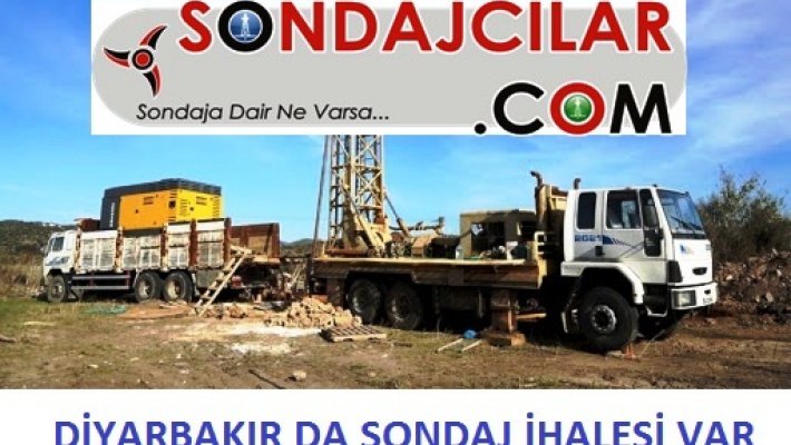 Diyarbakır da sondaj ihalesi var