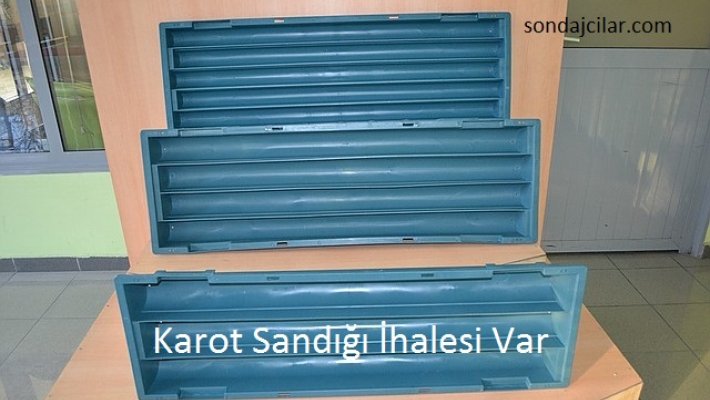 Karot Sandığı İhalesi Var