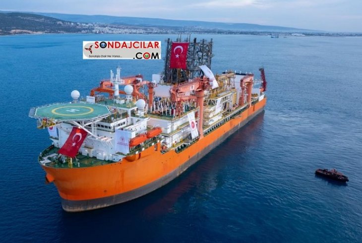 Türkiye'nin 6. Sondaj gemisi filoya dahil oldu