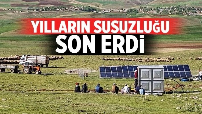 Van’da Susuzluğa Sondajla Çözüm