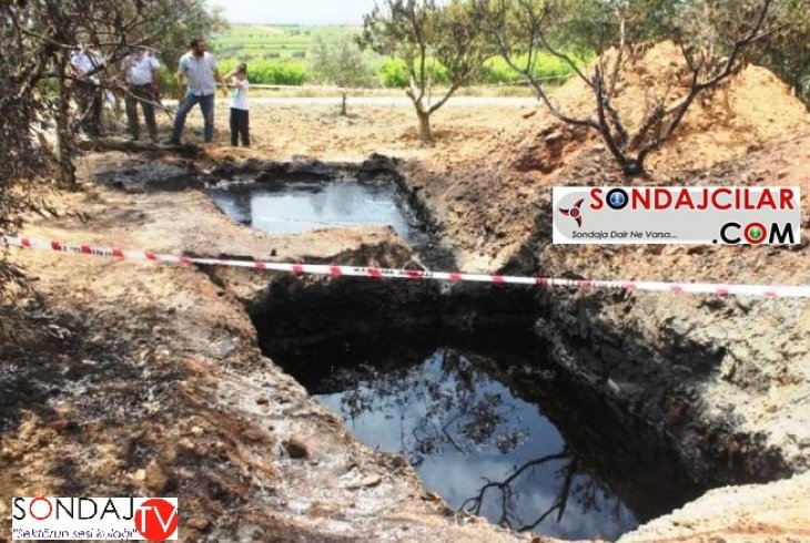 Manisa'da 200 metre sondaj sonrası petrol çıktı