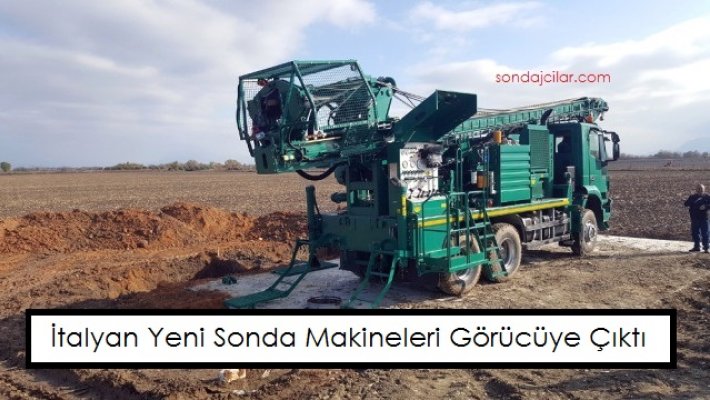 İtalyan Yeni Sondaj Makineleri Görücüye Çıktı