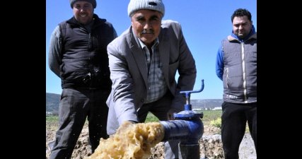 Araziyi Sondaj Suyu İle Sulayacaklar