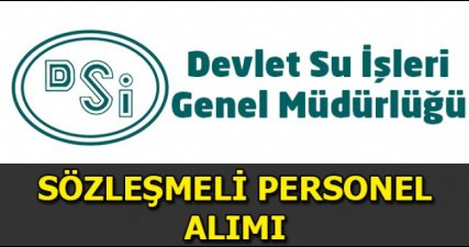 DSİ Sondaj Personeli Alacak