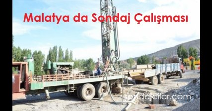 Malatya da Sondaj Çalışması