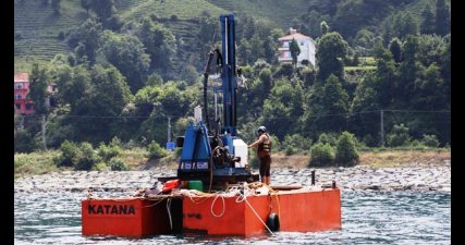 İlk Deniz Havalimanı\'nda Sondaj Çalışmaları Bitti