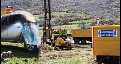 Şanlıurfa da Sondaj ile Su Sorunu Çözümü