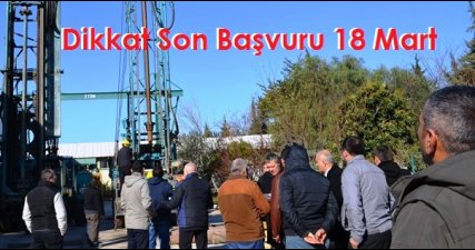 Dikkat Son Başvuru Tarihi 18 Mart